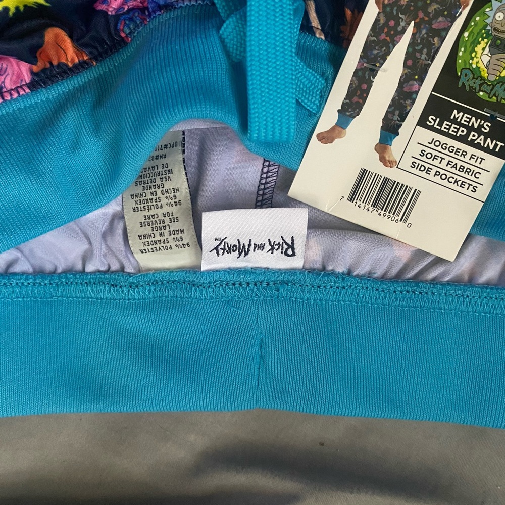 Rick and morty pajama pants